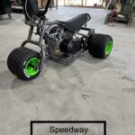 Speedway grey mini trike
