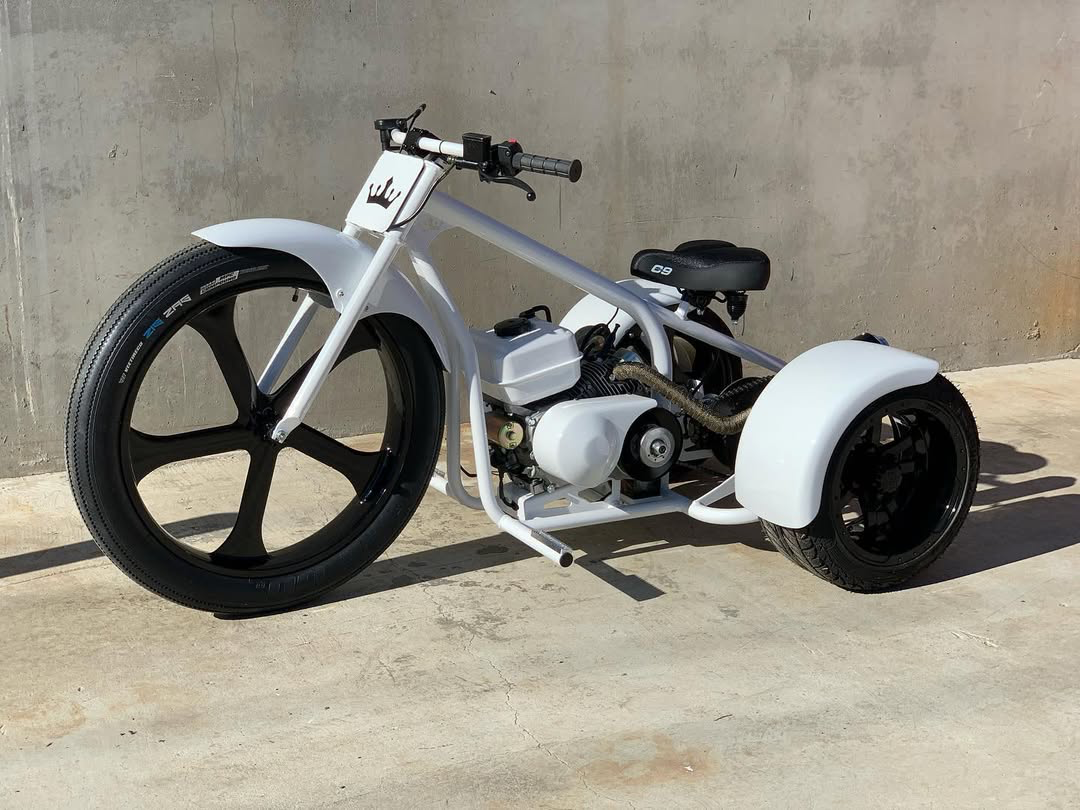 img_6611-1 (1) Big wheels white trike - Image 1
