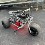 Black and grey Custom trike