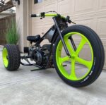 Big wheels black trike - Image 2