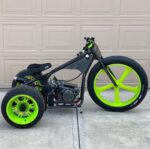 Big wheels black trike