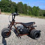 Copper brown mini trike
