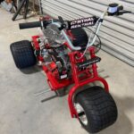 Illusion red mini trike