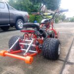 Orange custom mini trike - Image 3
